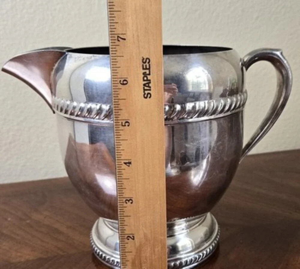 Silver Plated Pitcher 7